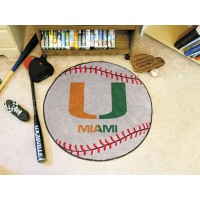 University of Miami Baseball Rug