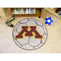 University of Minnesota Soccer Ball Rug