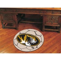 University of Missouri Soccer Ball Rug