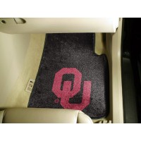 University of Oklahoma 2 Piece Front Car Mats