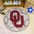 University of Oklahoma Soccer Ball Rug
