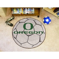 University of Oregon Soccer Ball Rug