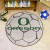 University of Oregon Soccer Ball Rug