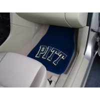 University of Pittsburgh 2 Piece Front Car Mats