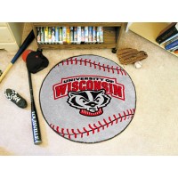 University of Wisconsin Baseball Rug