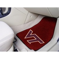 Virginia Tech 2 Piece Front Car Mats