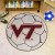 Virginia Tech Soccer Ball Rug