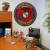 MARINES 44-inch Non-Licensed Round Ball Rug