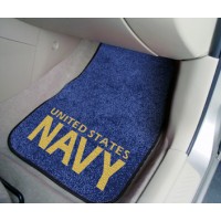 NAVY 2 Piece Front Car Mats