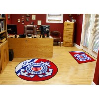 US Coast Guard 44-inch Non-Licensed Round Ball Rug