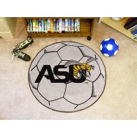 Alabama State University Soccer Ball Rug
