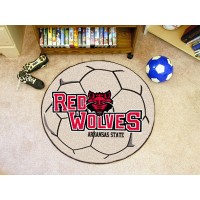 Arkansas State University Soccer Ball Rug