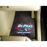 DePaul University 2 Piece Front Car Mats