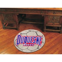 Duquesne University Soccer Ball Rug