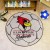 Illinois State University Soccer Ball Rug