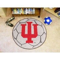 Indiana University Soccer Ball Rug