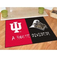 Indiana-Purdue All-Star House Divided Rug