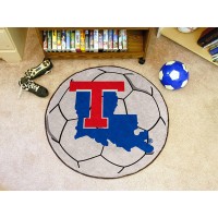 Louisiana Tech University Soccer Ball Rug