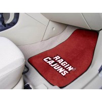 Louisiana-Lafayette 2 Piece Front Car Mats