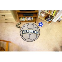 Marquette University Soccer Ball Rug