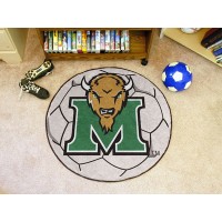 Marshall University Soccer Ball Rug