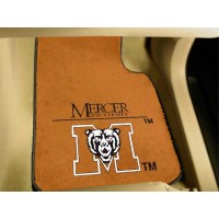 Mercer University 2 Piece Front Car Mats