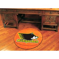 Michigan Tech Basketball Rug