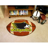 Michigan Tech Football Rug
