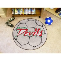 Mississippi Valley State University Soccer Ball Rug