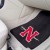 Nicholls State University 2 Piece Front Car Mats