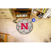 Nicholls State University Soccer Ball Rug