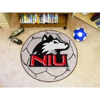 Northern Illinois University Soccer Ball Rug