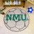Northern Michigan University Soccer Ball Rug