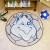 St. Louis University Soccer Ball Rug
