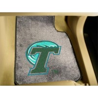 Tulane University 2 Piece Front Car Mats