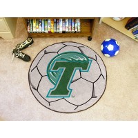 Tulane University Soccer Ball Rug
