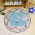 UNC University of North Carolina - Chapel Hill Soccer Ball Rug