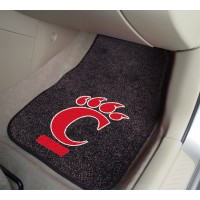 University of Cincinnati 2 Piece Front Car Mats