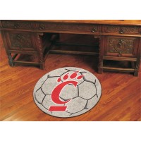 University of Cincinnati Soccer Ball Rug