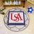 University of South Alabama Soccer Ball Rug