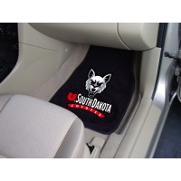 University of South Dakota 2 Piece Front Car Mats