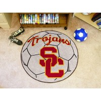 University of Southern California Soccer Ball Rug