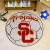 University of Southern California Soccer Ball Rug