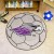University Of Wisconsin-Whitewater Soccer Ball Rug