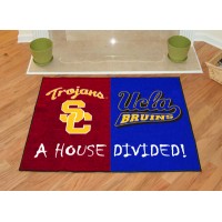 USC - UCLA All-Star House Divided Rug