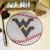 West Virginia University Baseball Rug