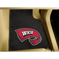 Western Kentucky University 2 Piece Front Car Mats