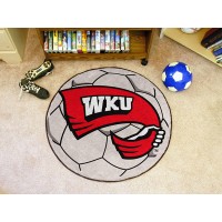 Western Kentucky University Soccer Ball Rug