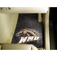 Western Michigan University 2 Piece Front Car Mats