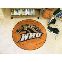 Western Michigan University Basketball Rug